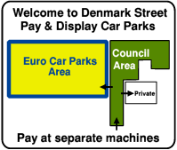 Mock-up of proposed entry sign