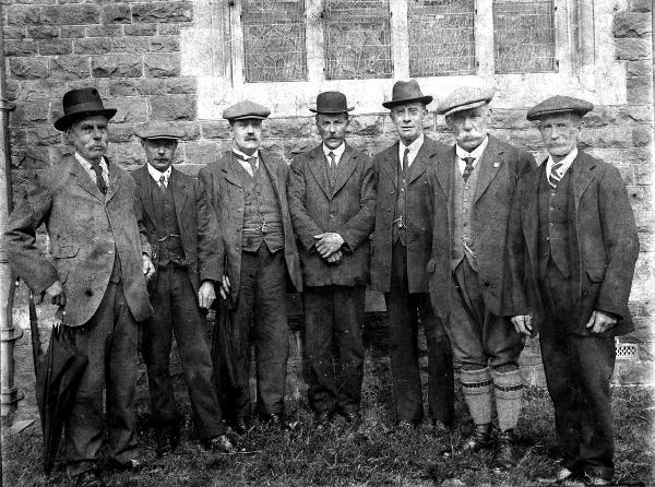Ringers in the 1923 peal